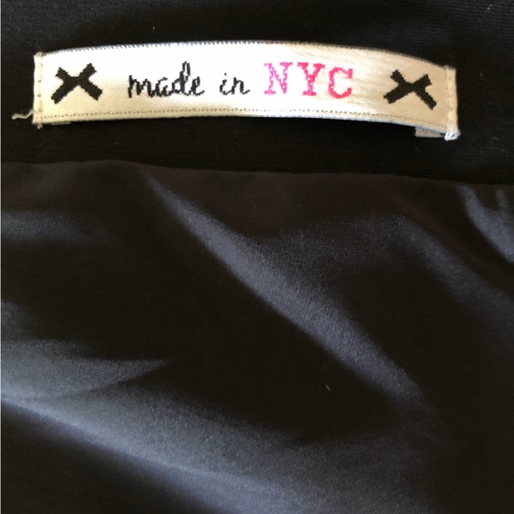 YOANA BARASCHI Sporting Life Moto Blazer Black Jacket with Lambskin Leather Sz 4 - Picture 7 of 7